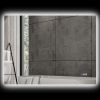 HOMCOM Dimmable Bathroom Mirror with Lights, 37" x 35" Backlit LED Mirror w/ Anti-Fog, Memory & Infinite Color Temperature