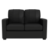Silver Loveseat with Detroit Lions Primary Logo