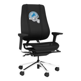 PhantomX Mesh Gaming Chair with Detroit Lions Helmet Logo