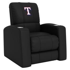 Relax Home Theater Recliner with Texas Rangers Secondary (Material: Commercial Grade Synthetic Leather)